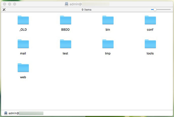 Wie erstelle ich eine FTP-Verbindung aus der Finder unter Mac OS - Bild 3 - Prof.-falken.com