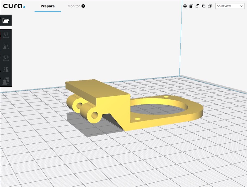 Настройка печати Ultimaker лечения 3D частей с исходящей или частей в воздухе - Изображение 1 - Профессор falken.com
